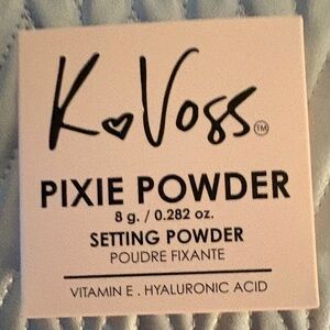 K Voss Pixie Powder Setting Powder Vitamin E Hyaluronic Acid “Nolita” New In Box